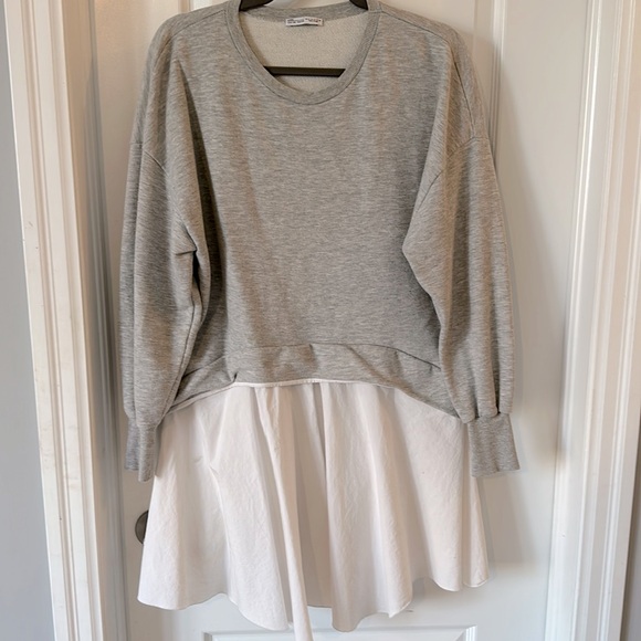 Rare Zara Sweatshirt Dress - Picture 1 of 1